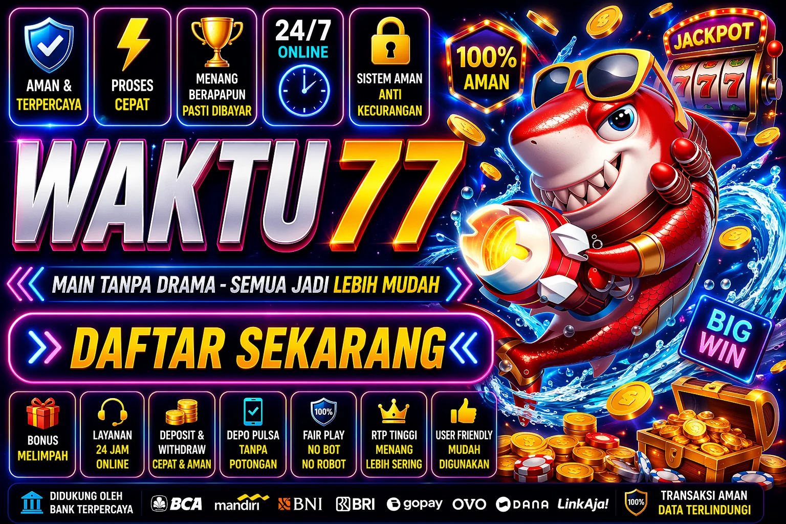 Waktu77 : Media Referensi Permainan Digital Dengan Statistik Real